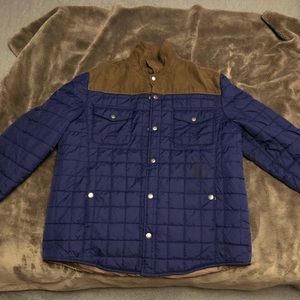 Tasso Elba Blue/Brown Jacket